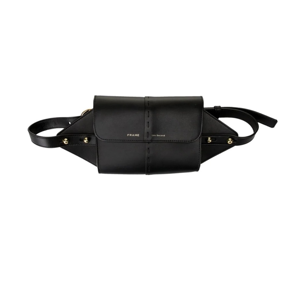 Frame Denim Black Crossbody Bag